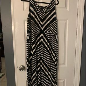 Lane Bryant maxi dress, size 14/16